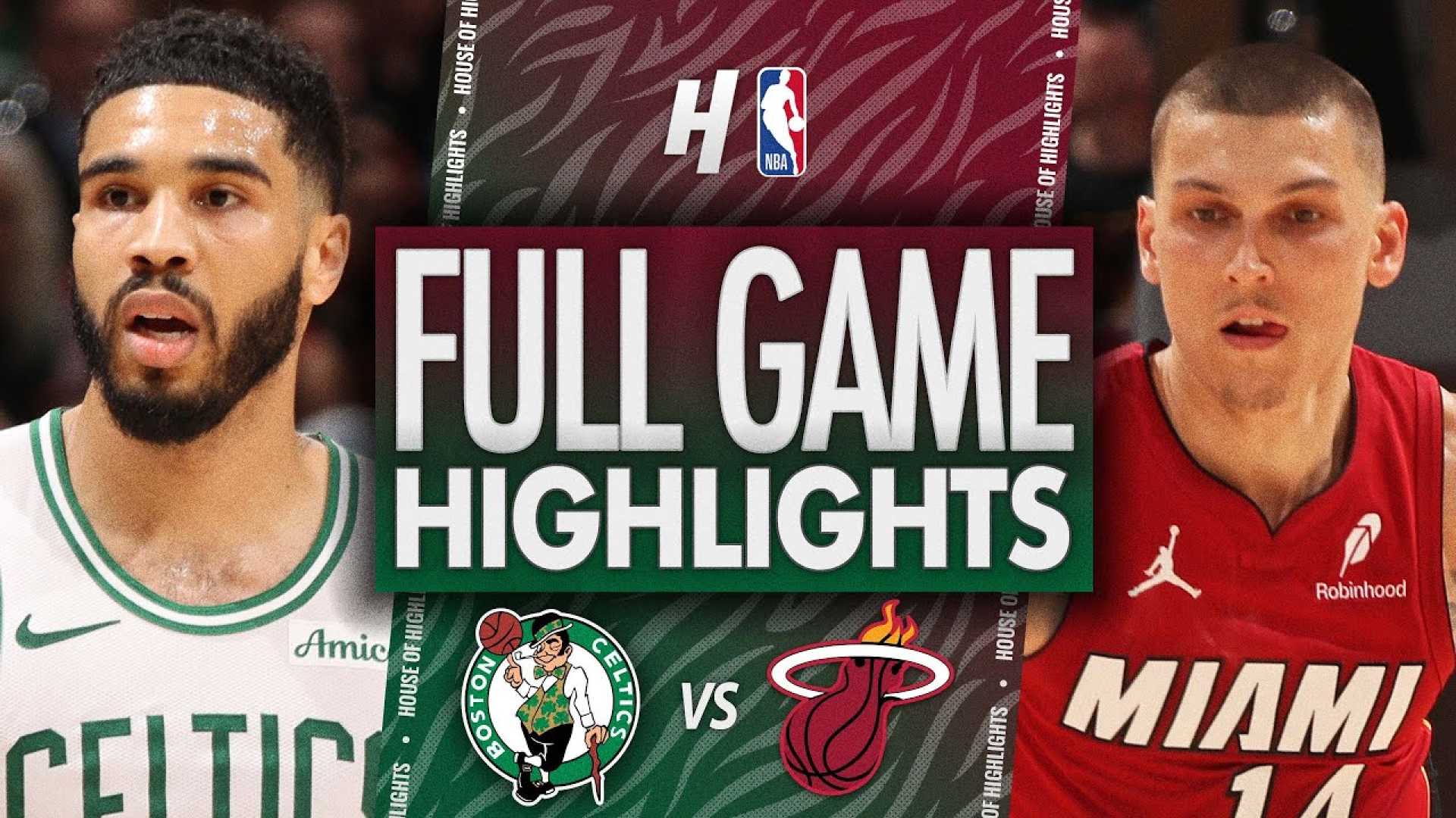 Boston Celtics Against Miami Heat Game Highlights