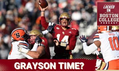 Boston College Football Quarterback Grayson James