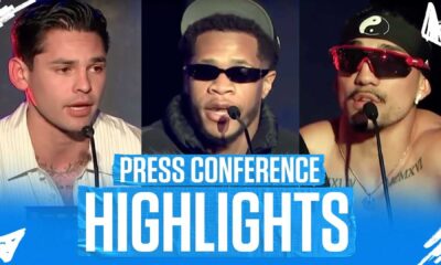 Boxing Press Conference Ryan Garcia Teofimo Lopez