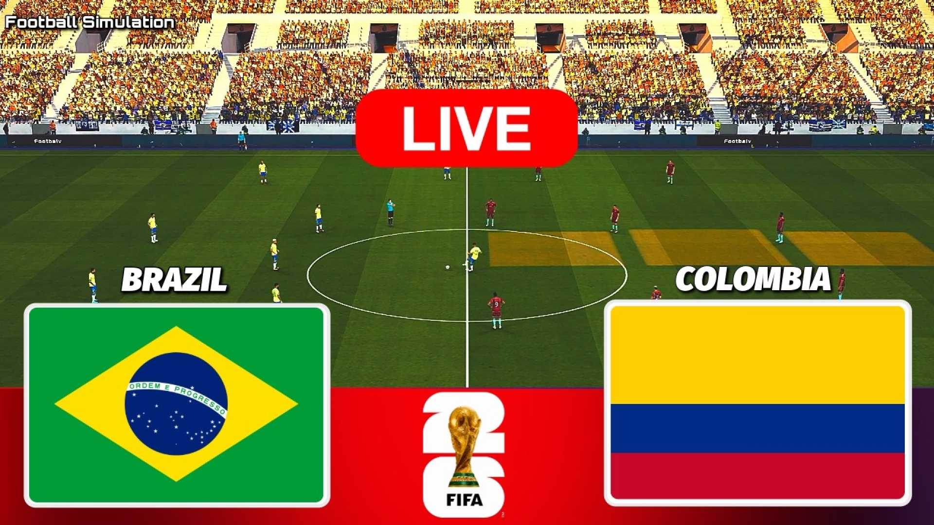 Brazil Colombia World Cup Qualifiers Match