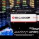 Broadcom Stock Trading Screen