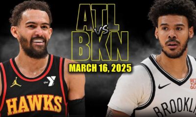 Brooklyn Nets Vs Atlanta Hawks March 2025