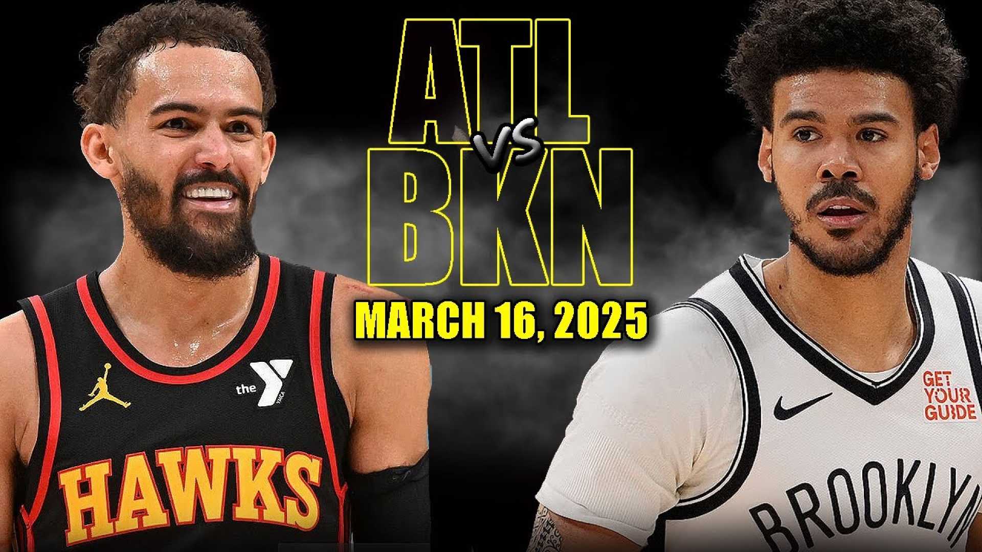 Brooklyn Nets Vs Atlanta Hawks March 2025