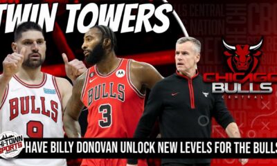 Bulls Basketball Game Twin Towers Lineup