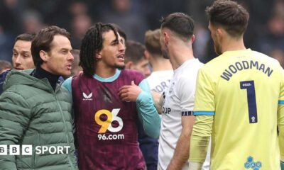 Burnley Preston Fa Cup Match Handshakes