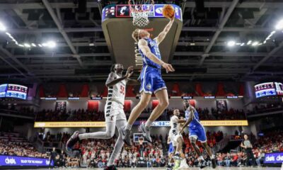 Byu Basketball Game Action Shot