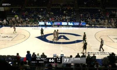 Cal Poly Mustangs Vs Uc Davis Aggies Basketball Game