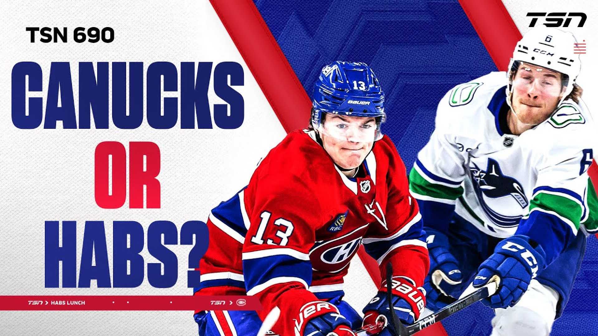 Canucks Vs Canadiens Hockey Game Lineup