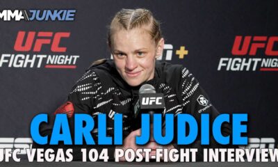 Carli Judice Punches Yuneisy Duben Ufc Vegas 104