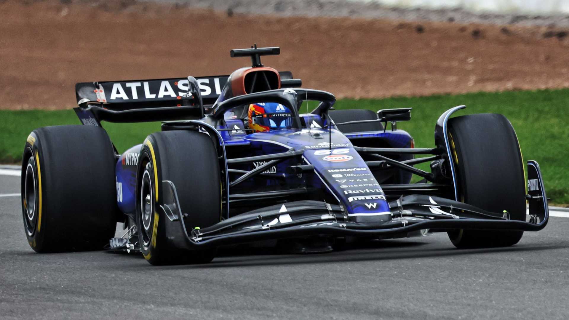 Carlos Sainz F1 Williams Car