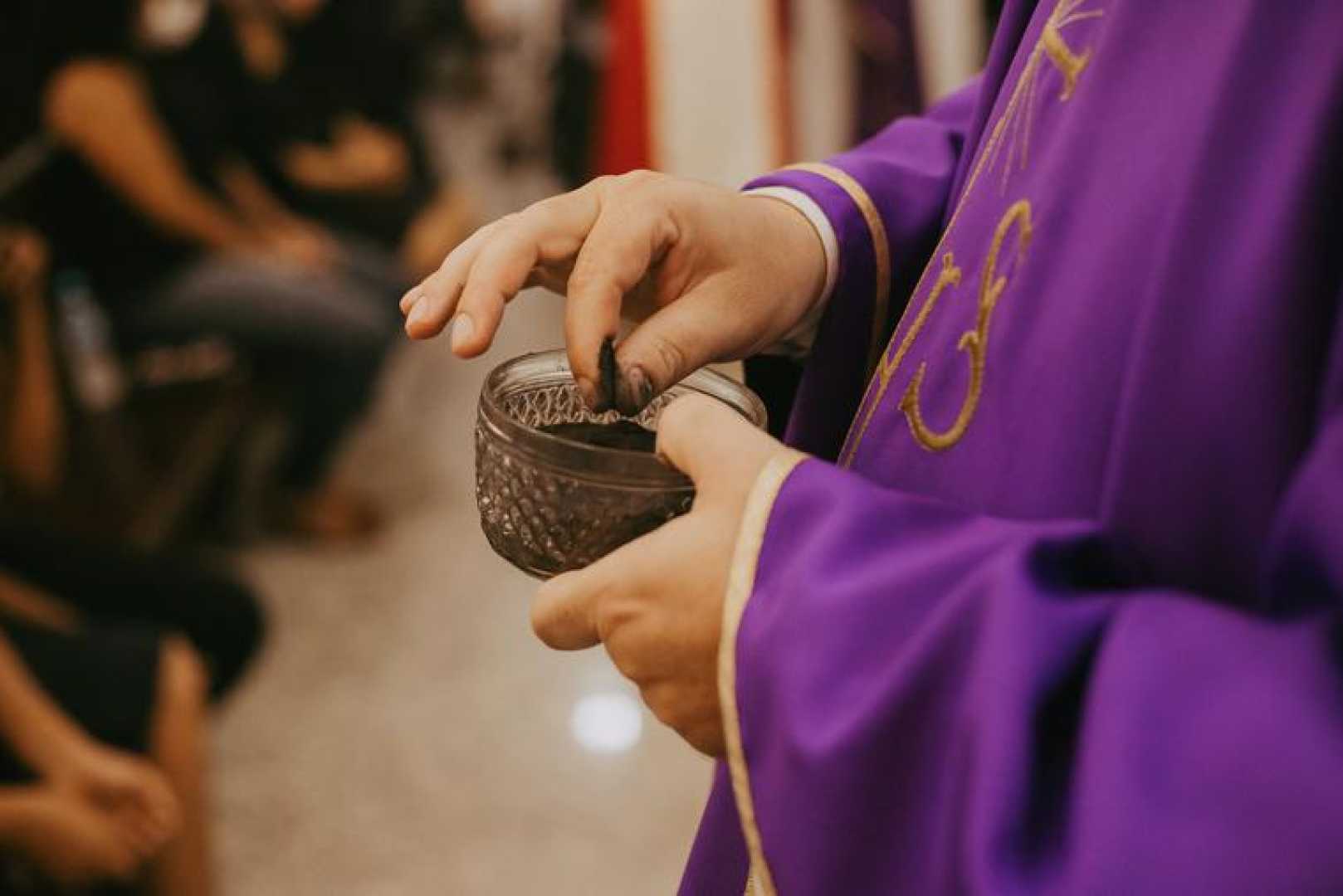 Catholic Church Ash Wednesday Service