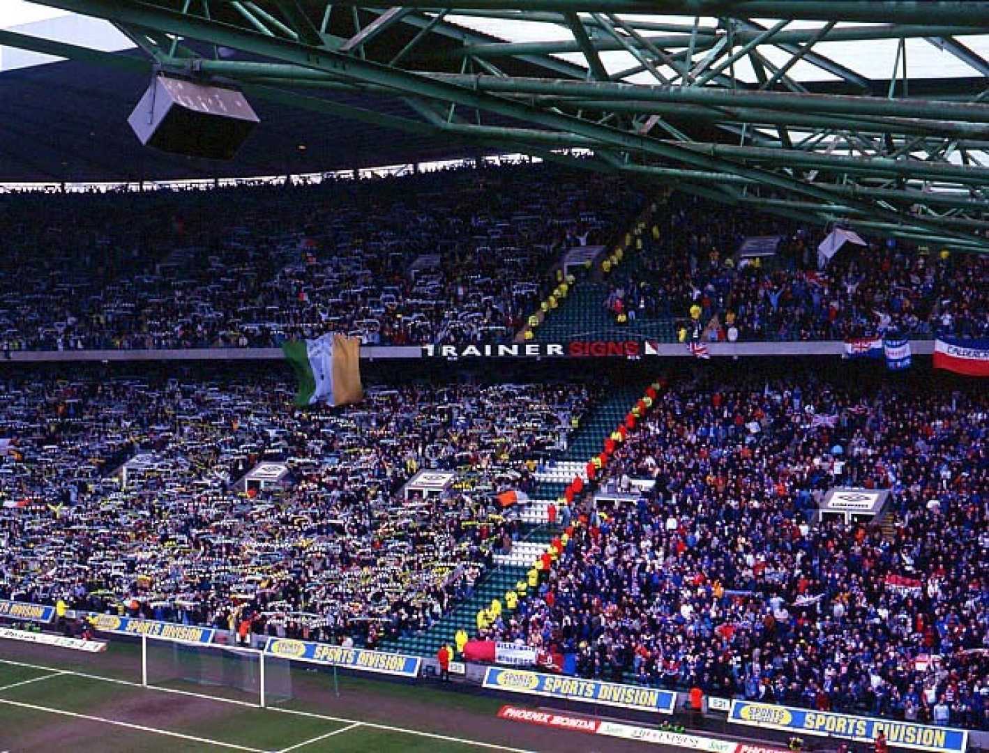 Celtic Rangers Derby Match At Celtic Park