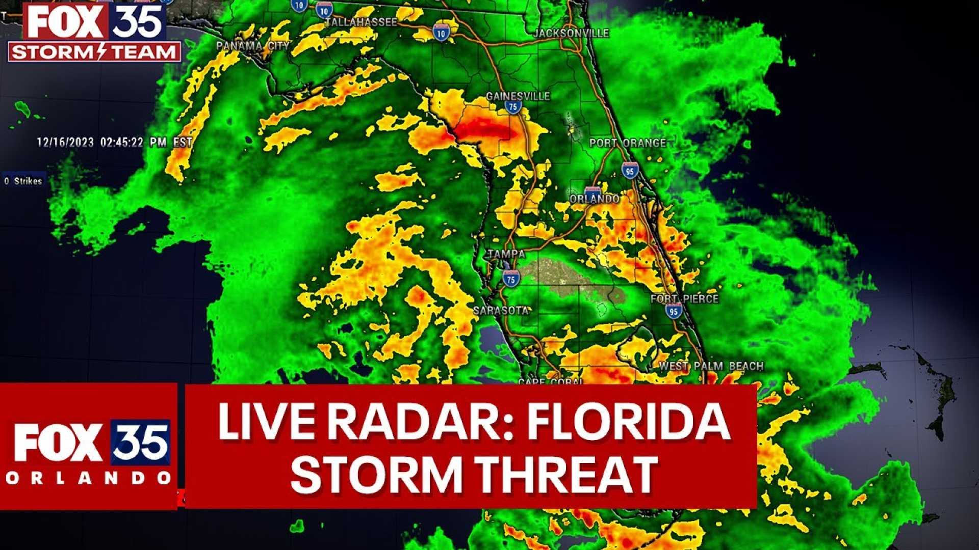 Central Florida Storm Radar Weather