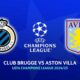 Champions League Match Between Club Brugge And Aston Villa