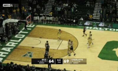 Charlotte 49ers Vs Rice Owls College Basketball Game