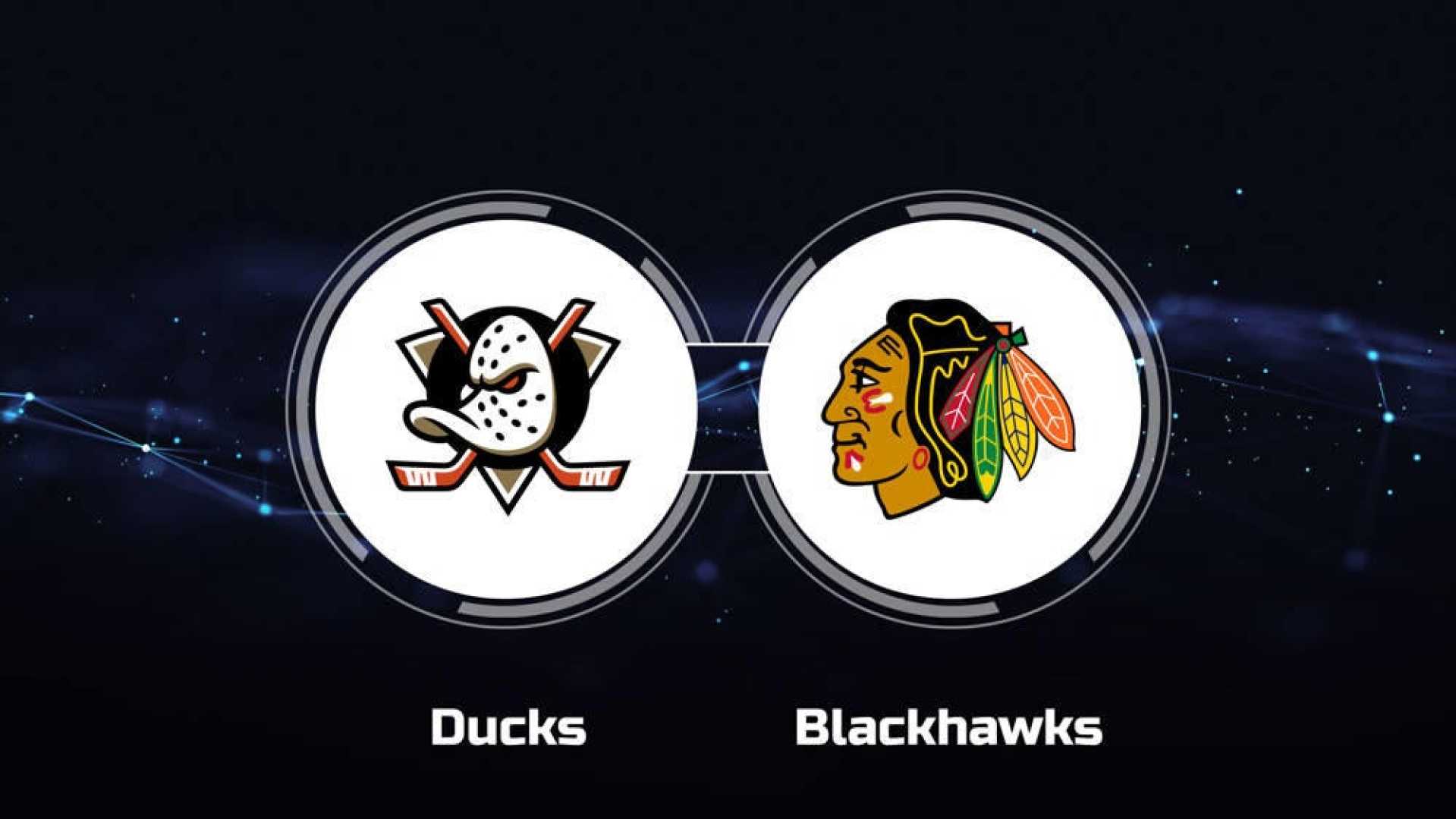 Chicago Blackhawks Vs Anaheim Ducks Nhl Game March 2025