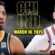 Chicago Bulls Indiana Pacers Basketball Game Highlights