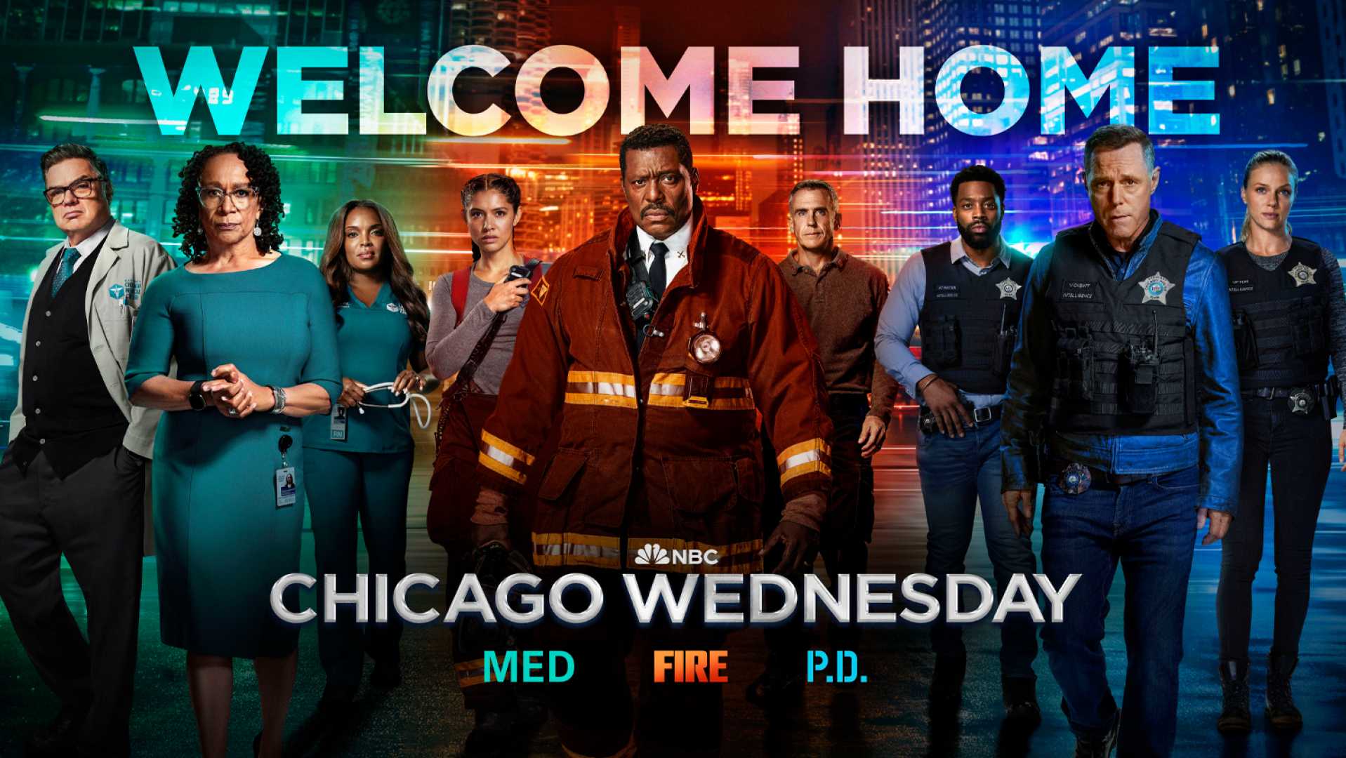 Chicago Fire, Chicago Med, Chicago P.d. Nbc Shows