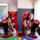 Children Playing In Restaurant Arcade Games