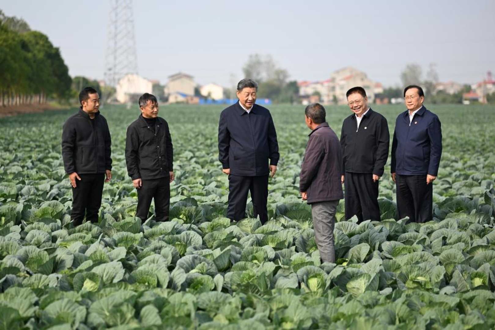 Chinese Agricultural Meeting With Xi Jinping