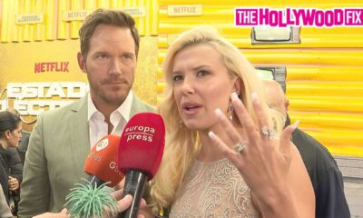 Chris Pratt Millie Bobby Brown Press Conference Madrid