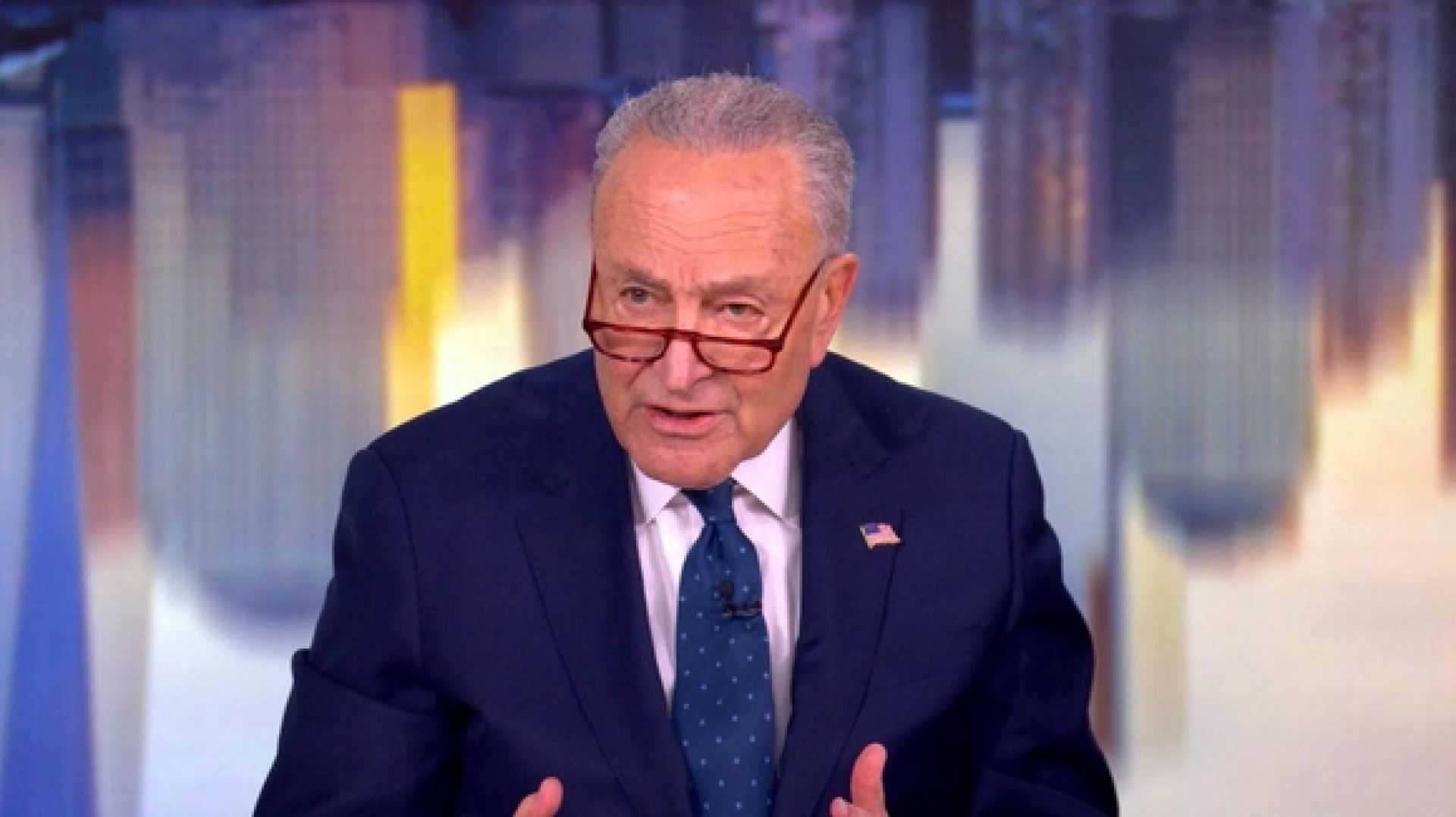 Chuck Schumer Speaking On 'the View'