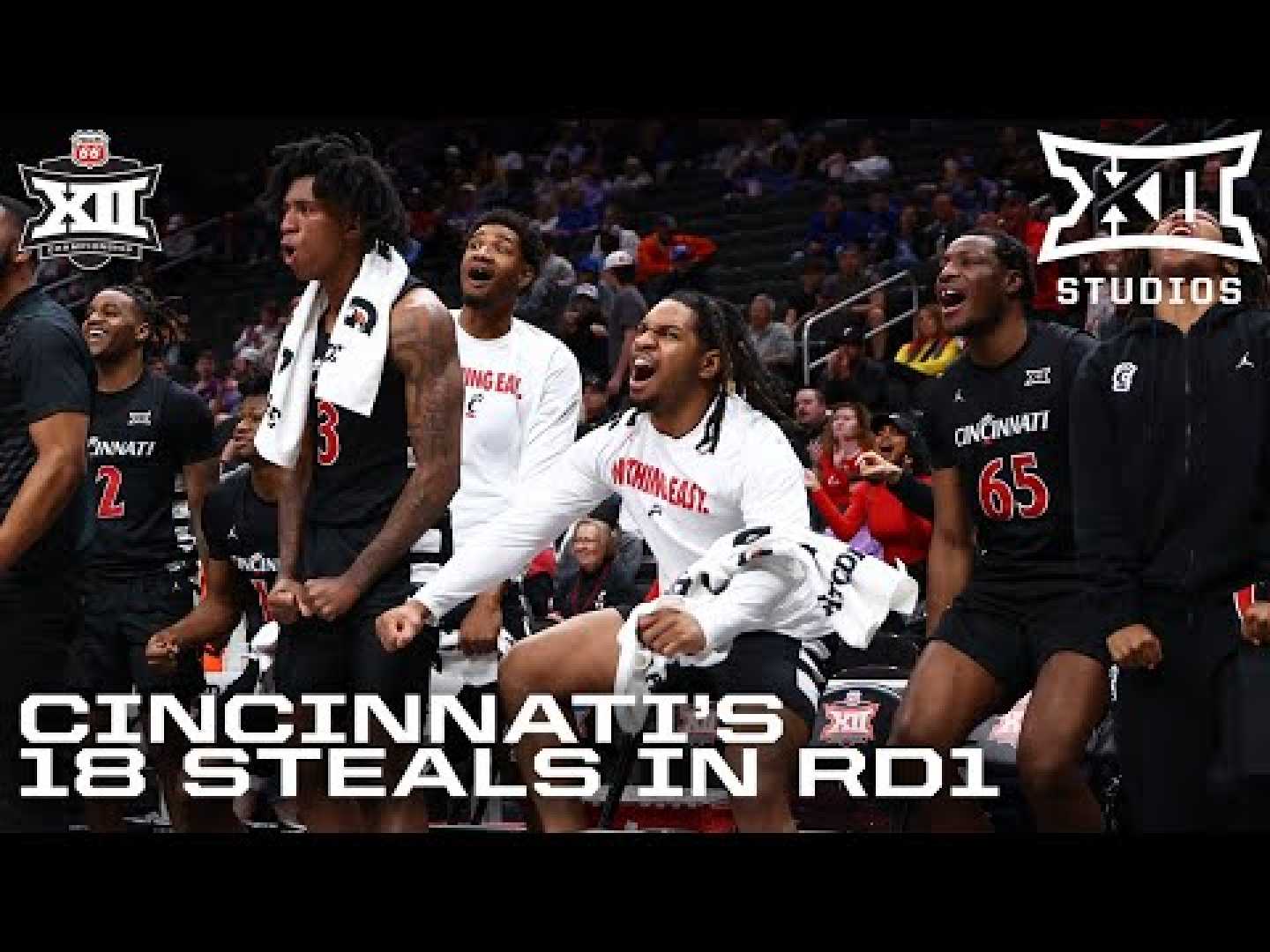 Cincinnati Bearcats Basketball Victory Celebration