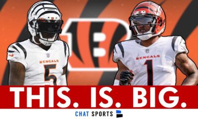 Cincinnati Bengals Wide Receivers Ja'marr Chase Tee Higgins Contract