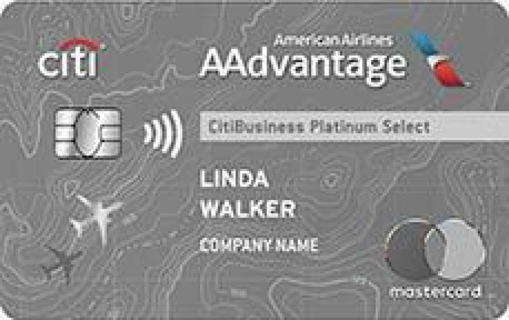 Citibank American Airlines Business Credit Card