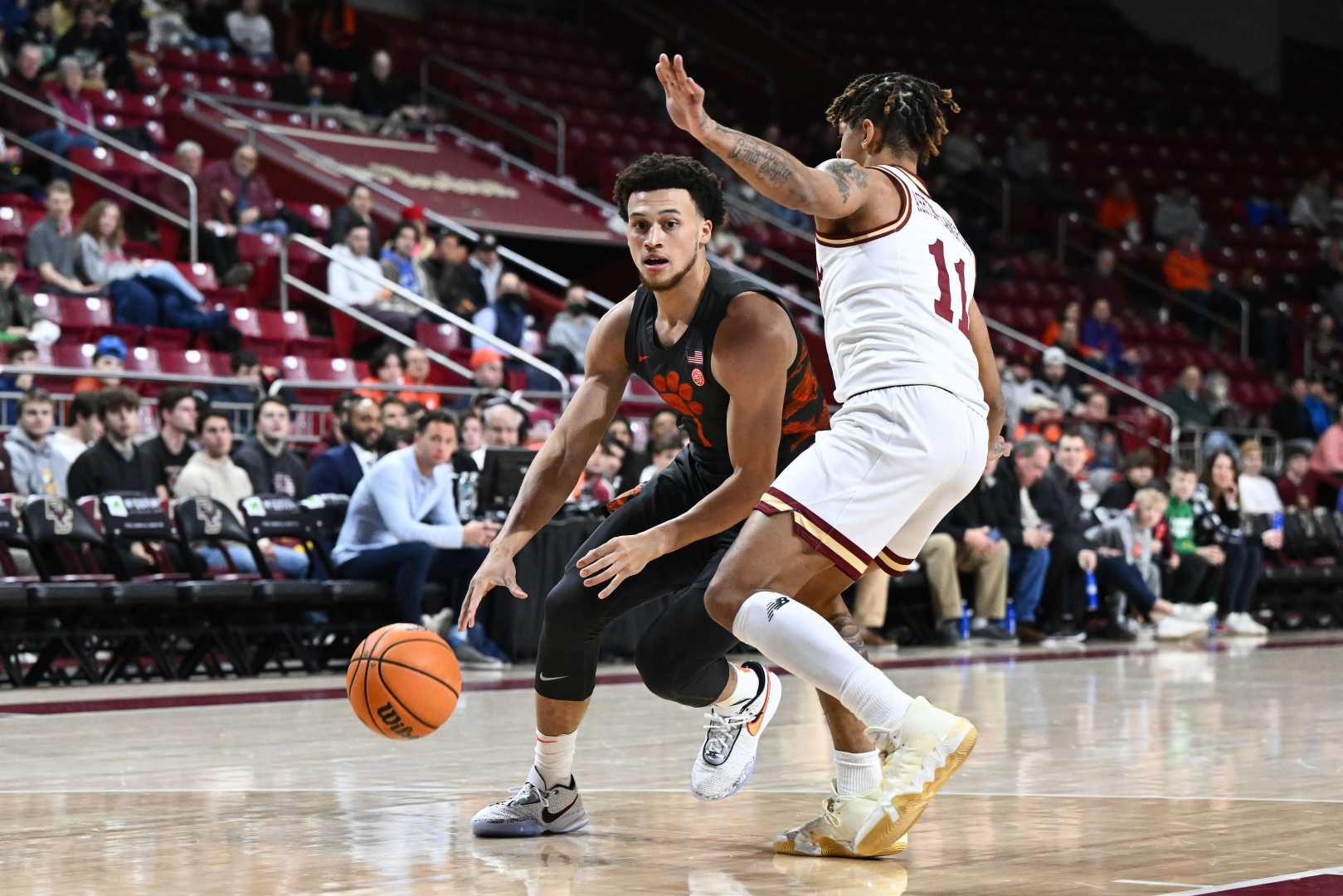 Clemson Tigers Vs Boston College Eagles Basketball Game