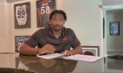 Cleveland Browns Myles Garrett Contract Signing