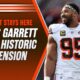 Cleveland Browns Myles Garrett Signing Extension