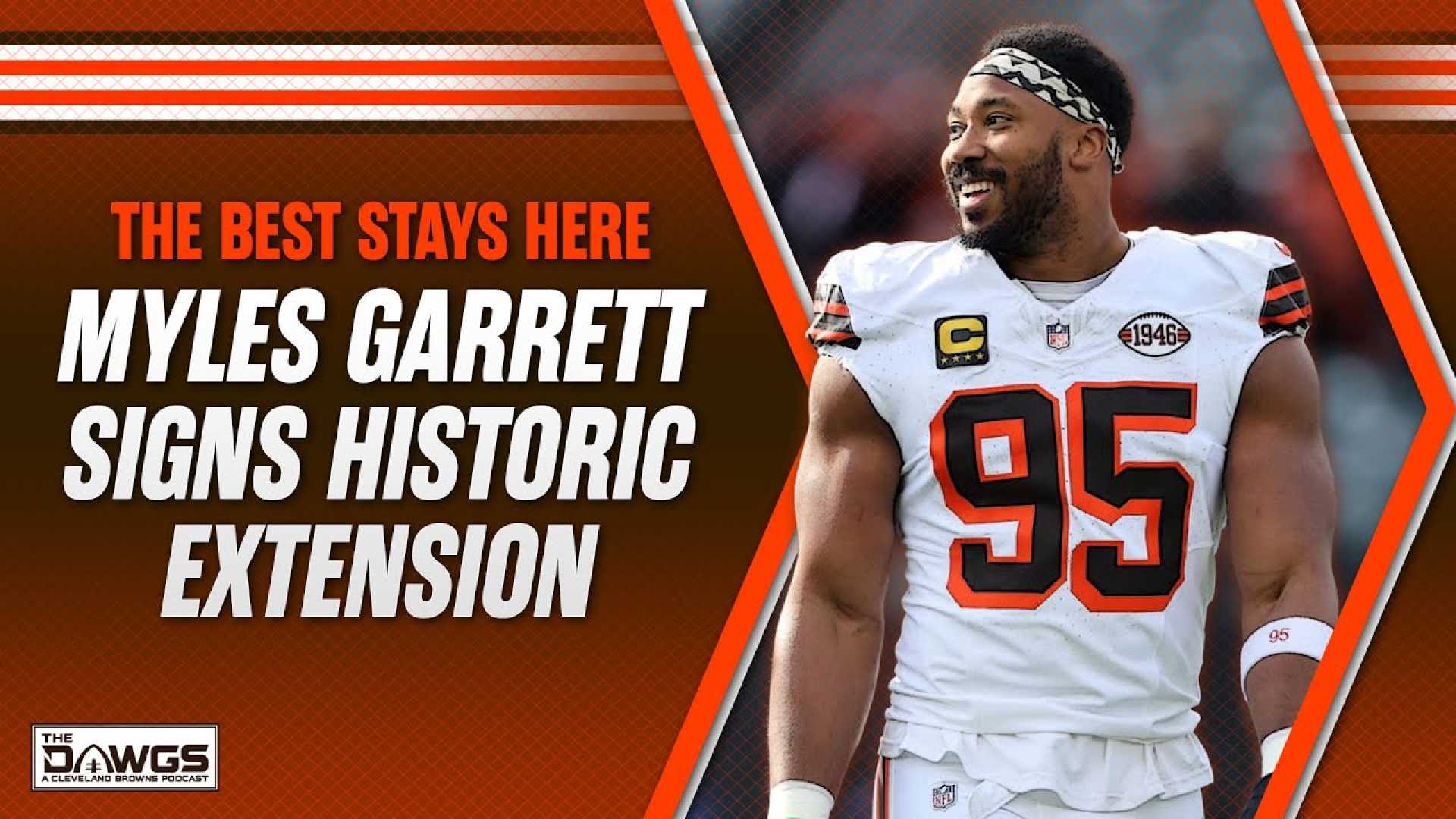 Cleveland Browns Myles Garrett Signing Extension