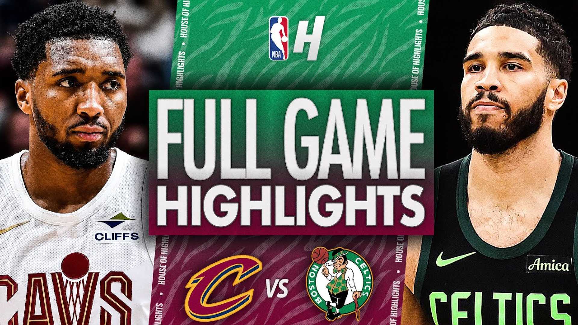 Cleveland Cavaliers Vs Boston Celtics Game Highlights