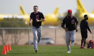 Cleveland Guardians Spring Training Baseball Practice