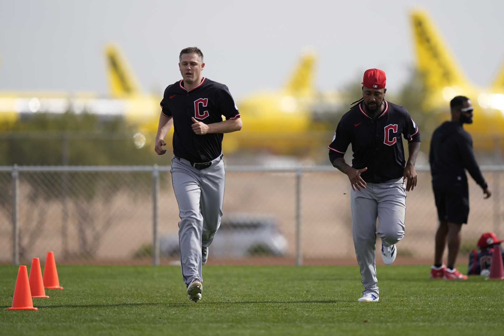 Cleveland Guardians Spring Training Baseball Practice