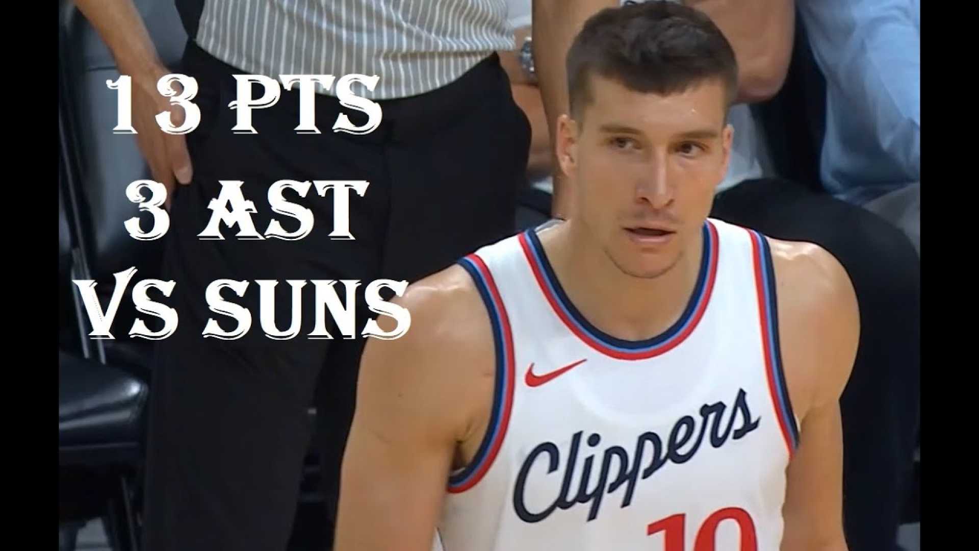 Clippers Nba Player Bogdan Bogdanovic Highlights