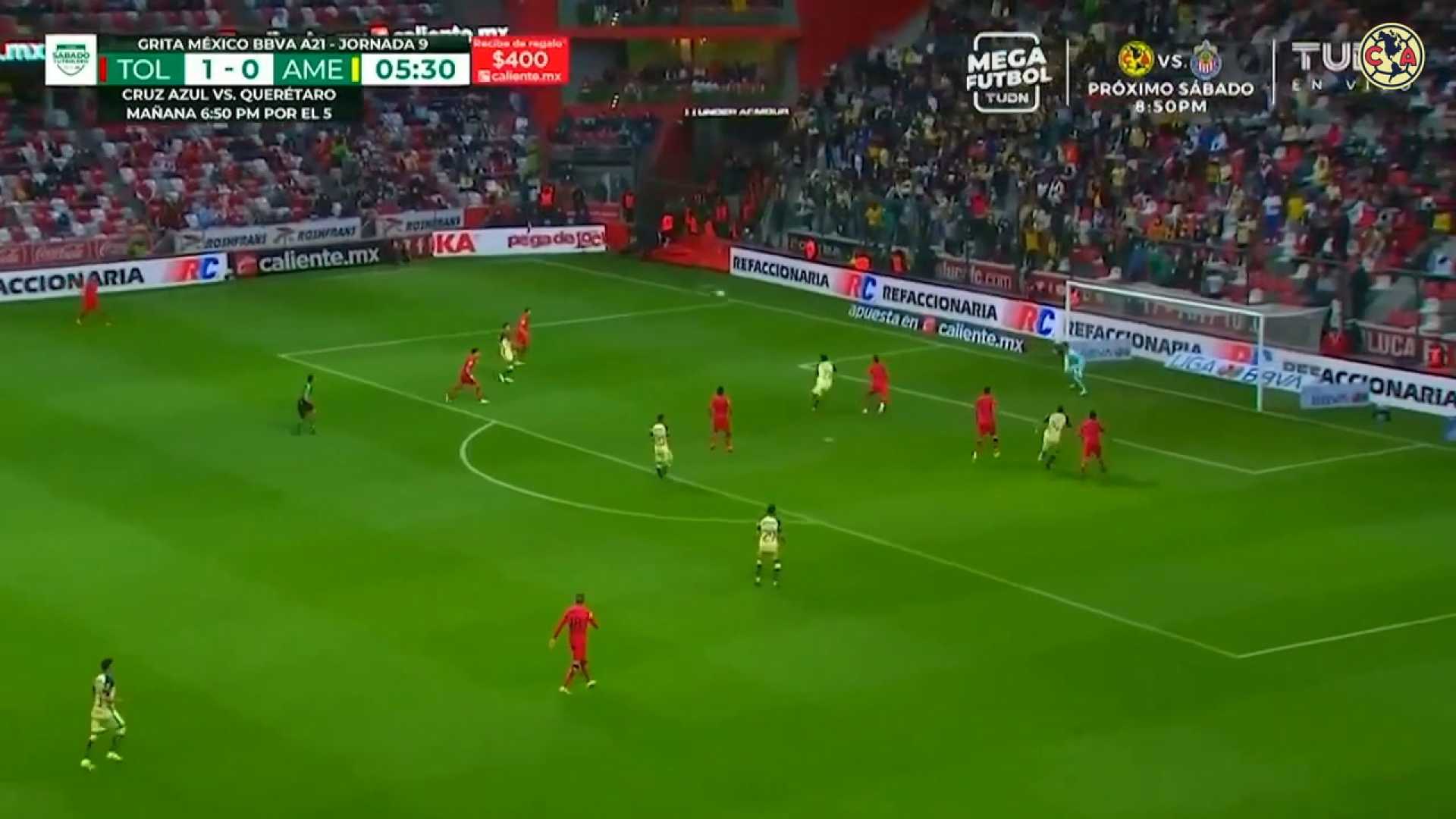 Club America Vs Toluca Match Highlights