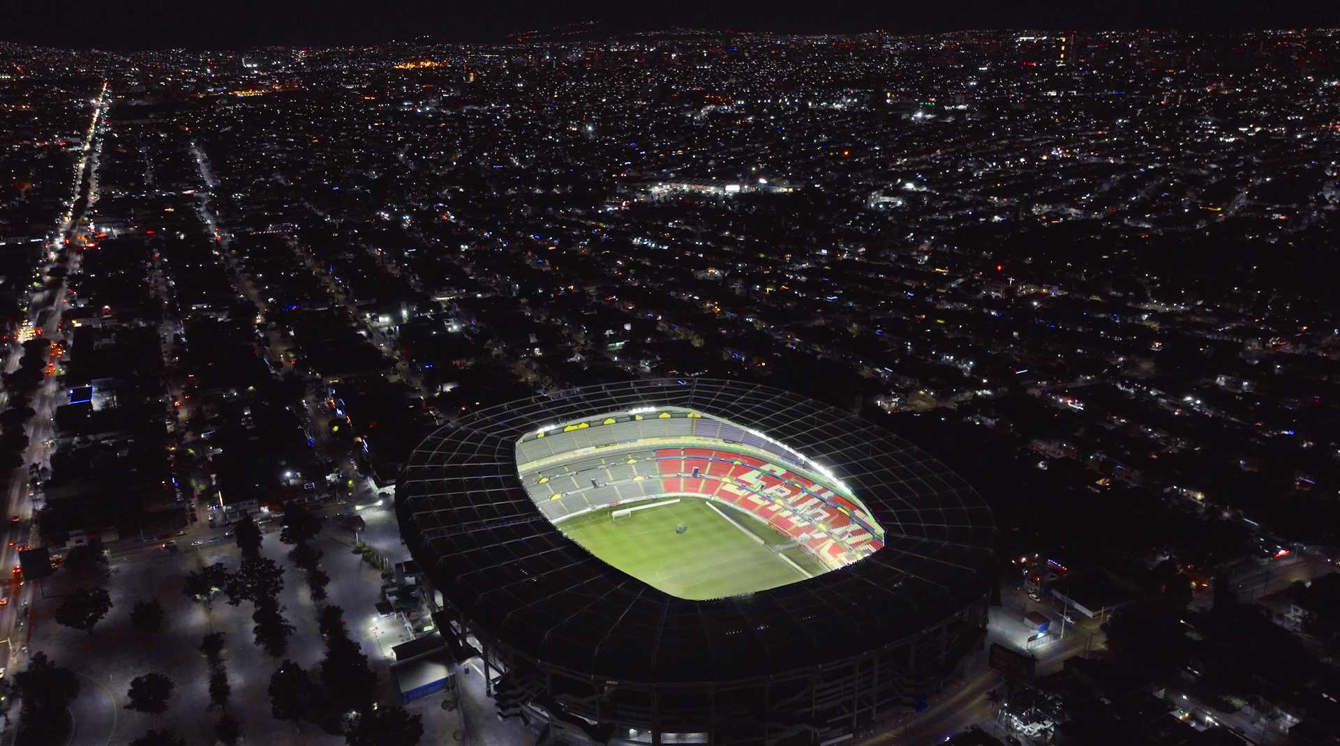 Club Deportivo Guadalajara Stadium Night