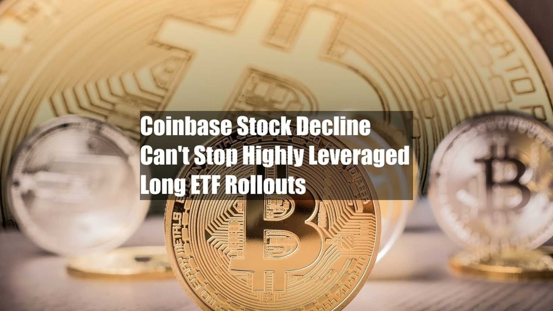 Coinbase Stock Exchange Traded Fund Launch