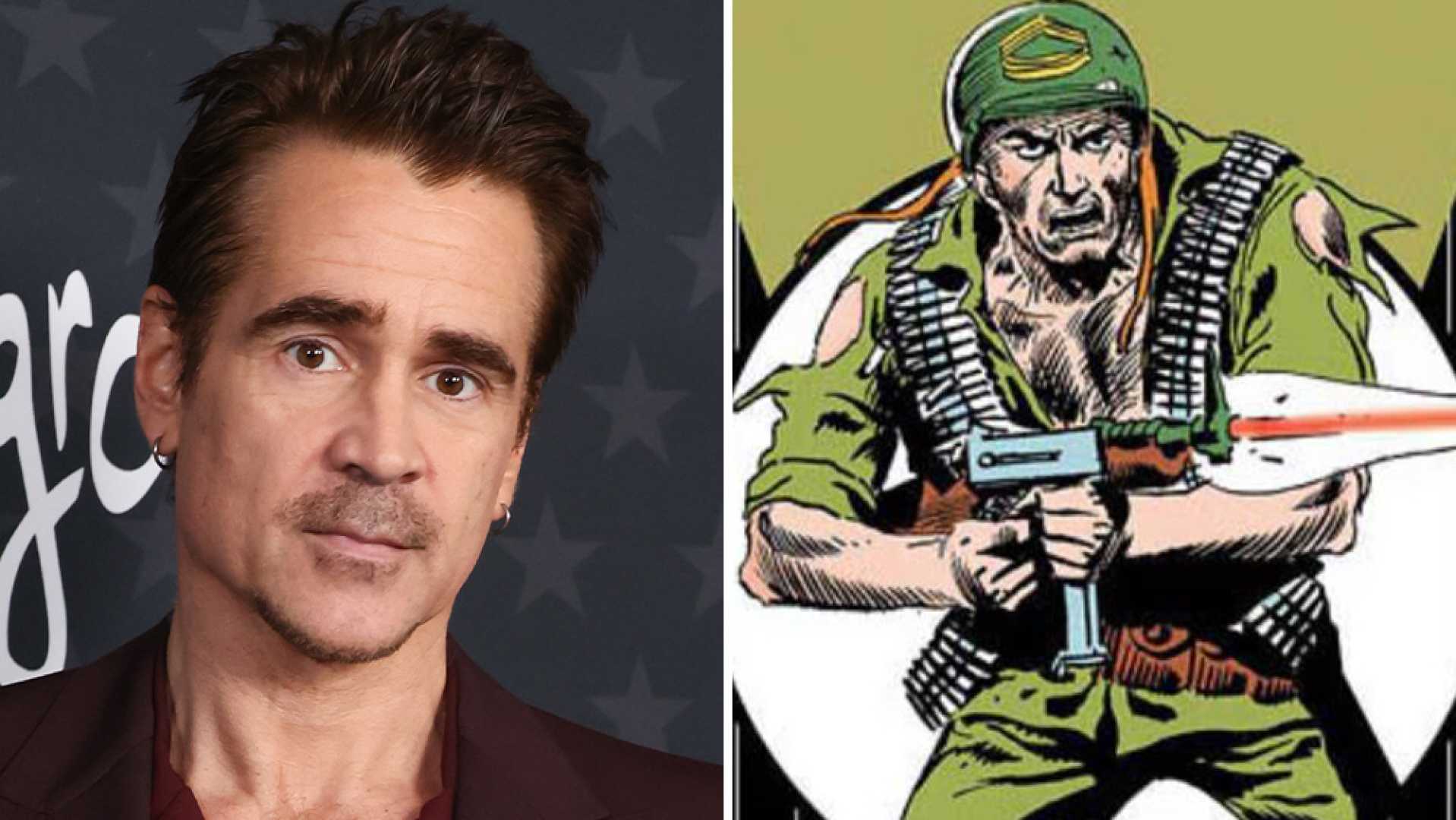 Colin Farrell As Sgt. Rock In World War Ii Film