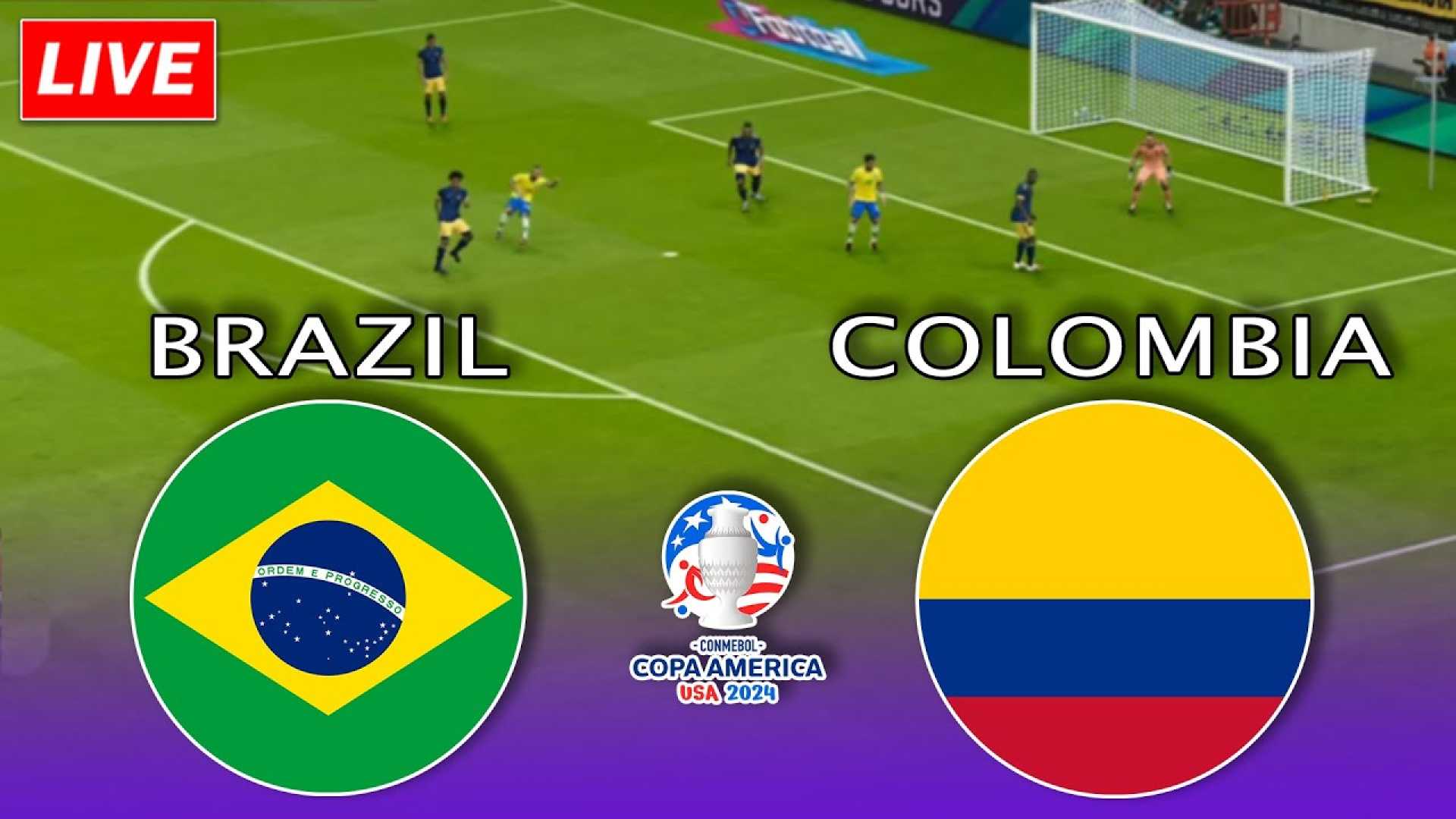 Colombia Vs Brazil Football Match