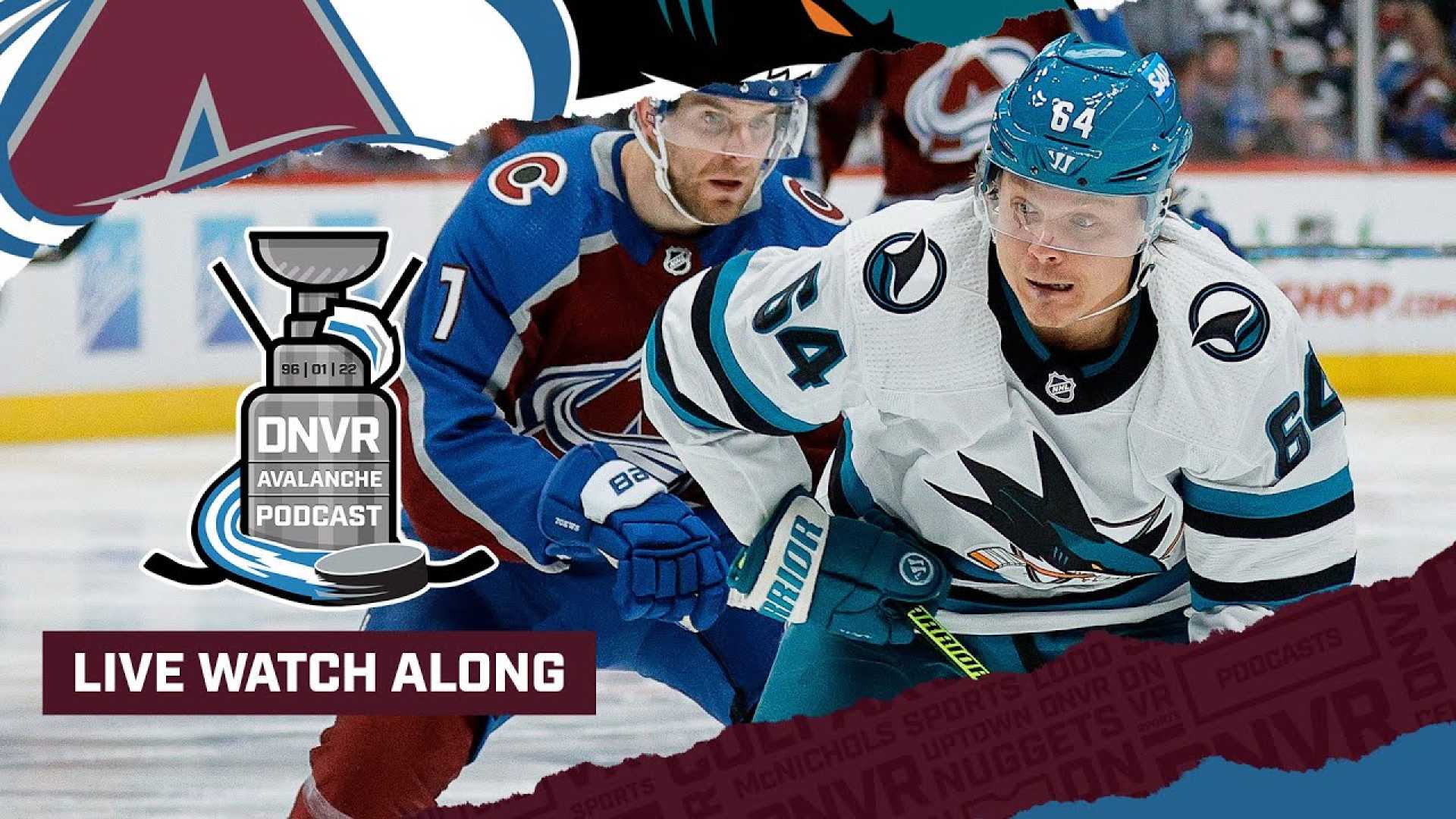 Colorado Avalanche Vs San Jose Sharks Hockey