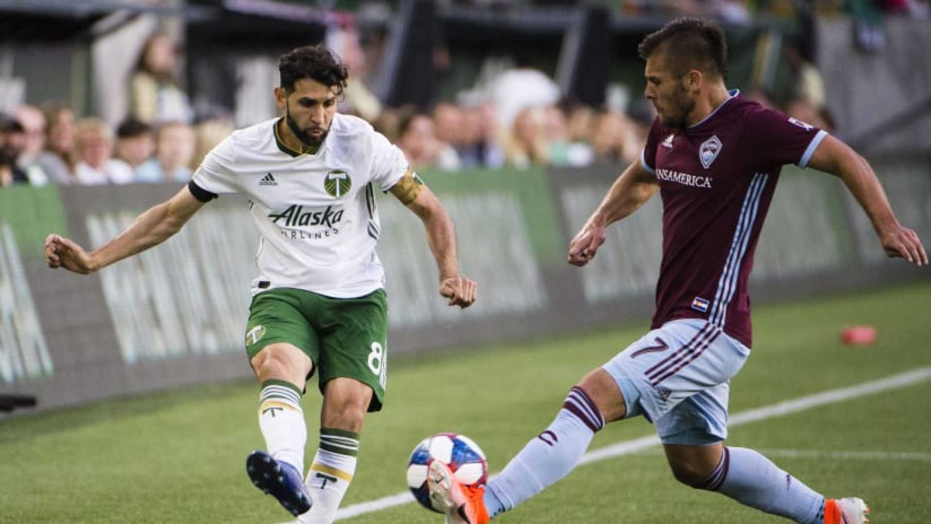 Colorado Rapids Vs Portland Timbers Soccer Match