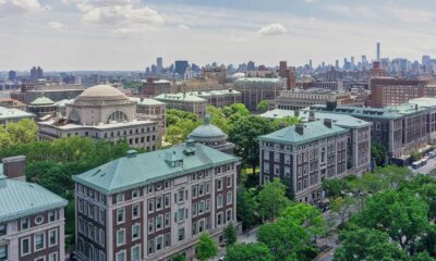 Columbia University Campus Aerial View