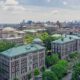 Columbia University Campus Aerial View