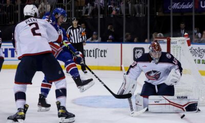 Columbus Blue Jackets Vs New York Rangers Hockey Game