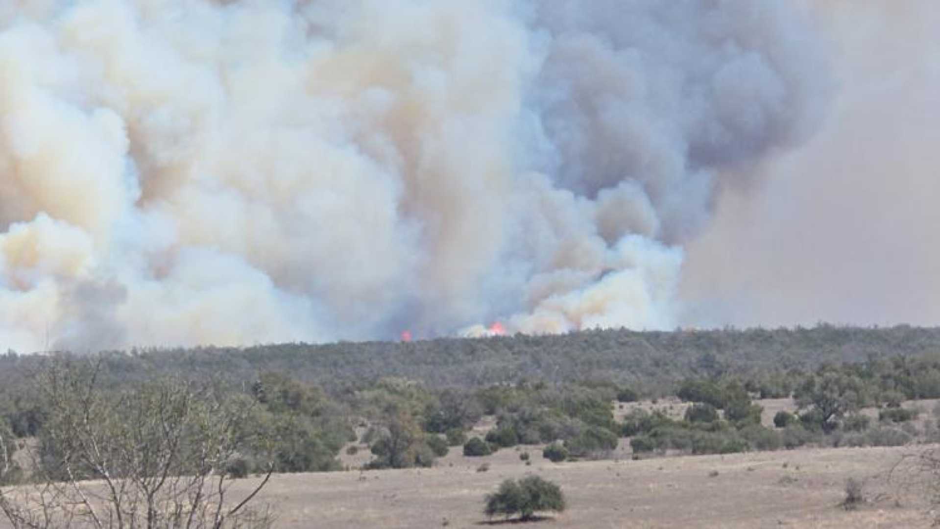 Crabapple Fire Sparks Evacuations Near Fredericksburg, Texas - Times ...