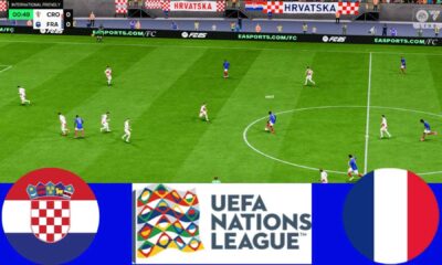 Croatia Vs France Football Match 2025