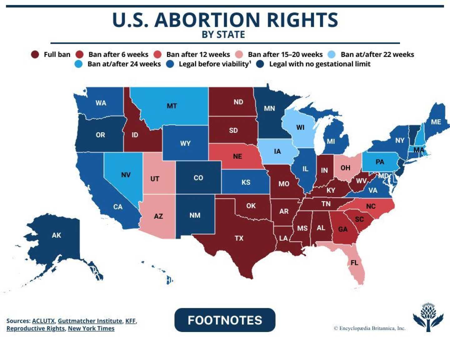 Current Abortion Laws By State In Usa